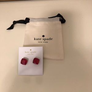 Red Kate Spade Earrings